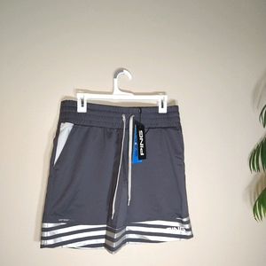 NWT Ping Gun Metal Golfing Shorts